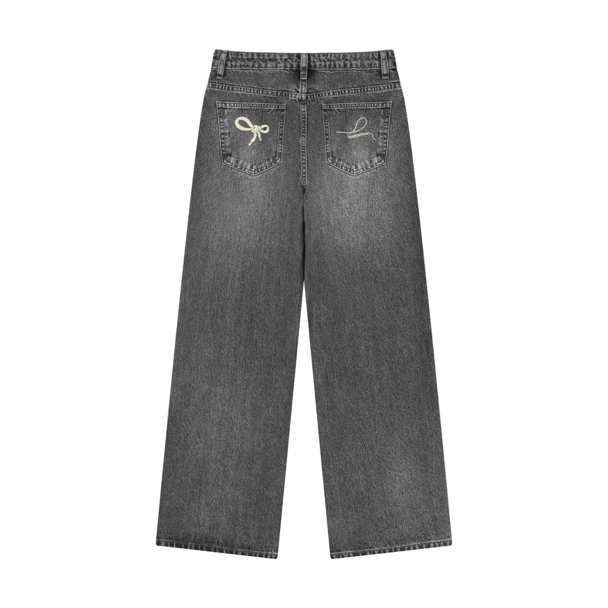 NUNS “LOOSE ENDS” JEANS - WOMEN’S WIDE LEG DENIM