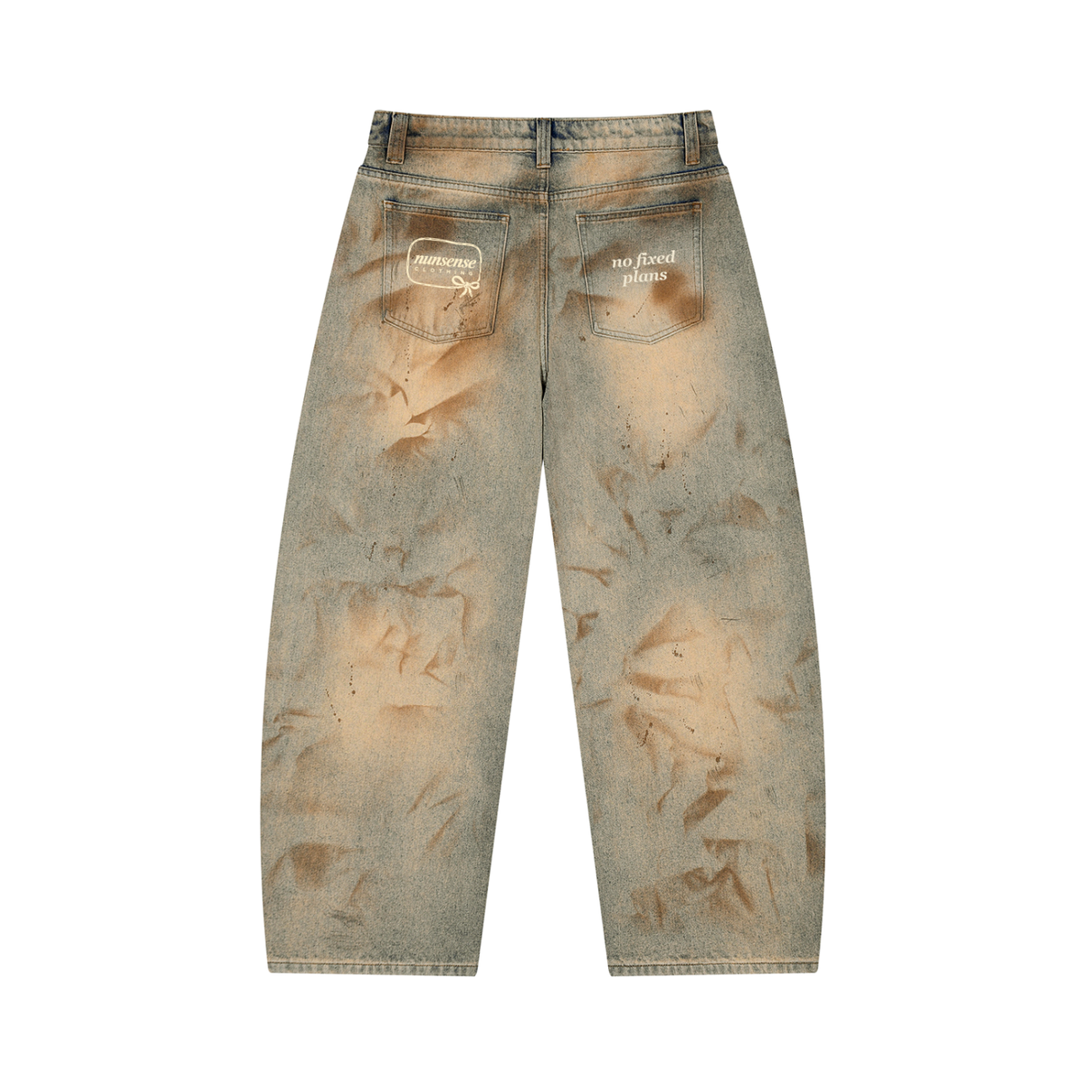 NUNS “NO FIXED PLANS” JEANS - MEN’S VINTAGE WASH BARREL FIT
