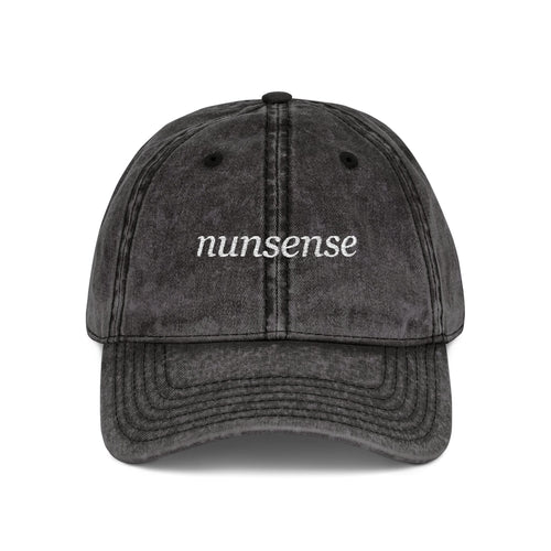 NUNS “GOOD INTENTIONS” CAP