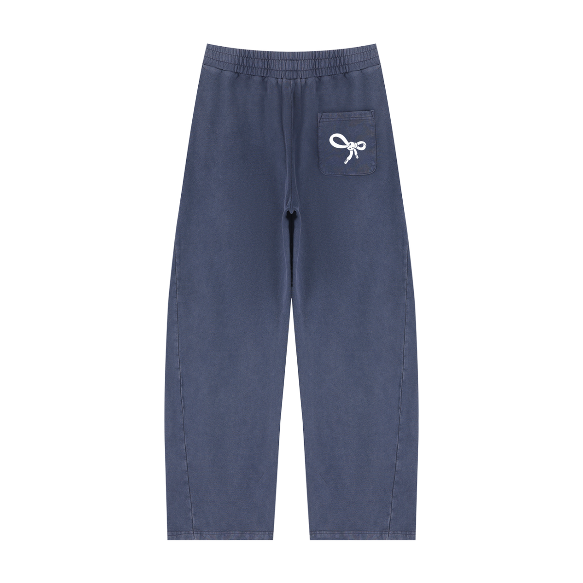 NUNS “NO FIXED PLANS” SWEATPANTS - UNISEX MINERAL WASH BARREL FIT