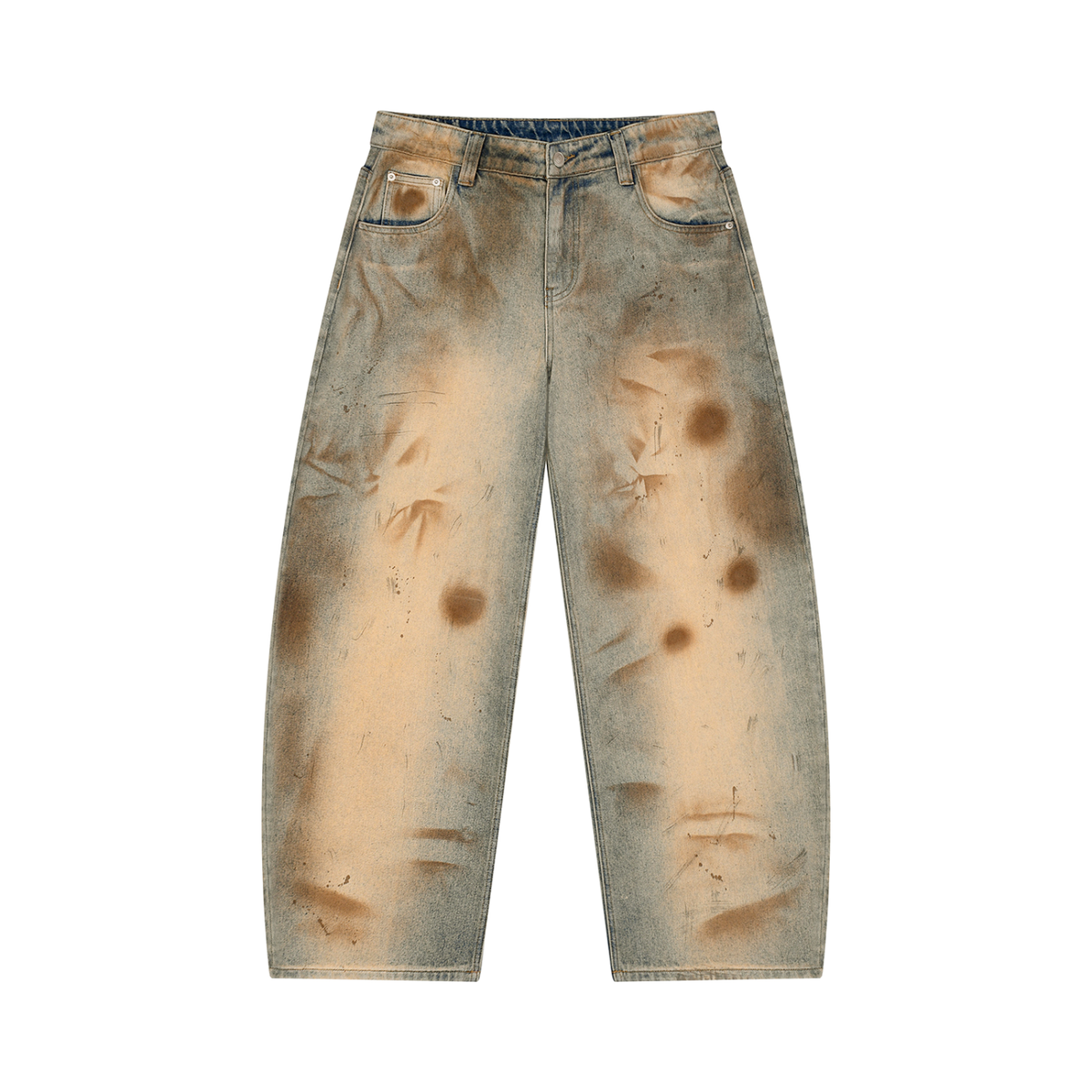NUNS “NO FIXED PLANS” JEANS - MEN’S VINTAGE WASH BARREL FIT