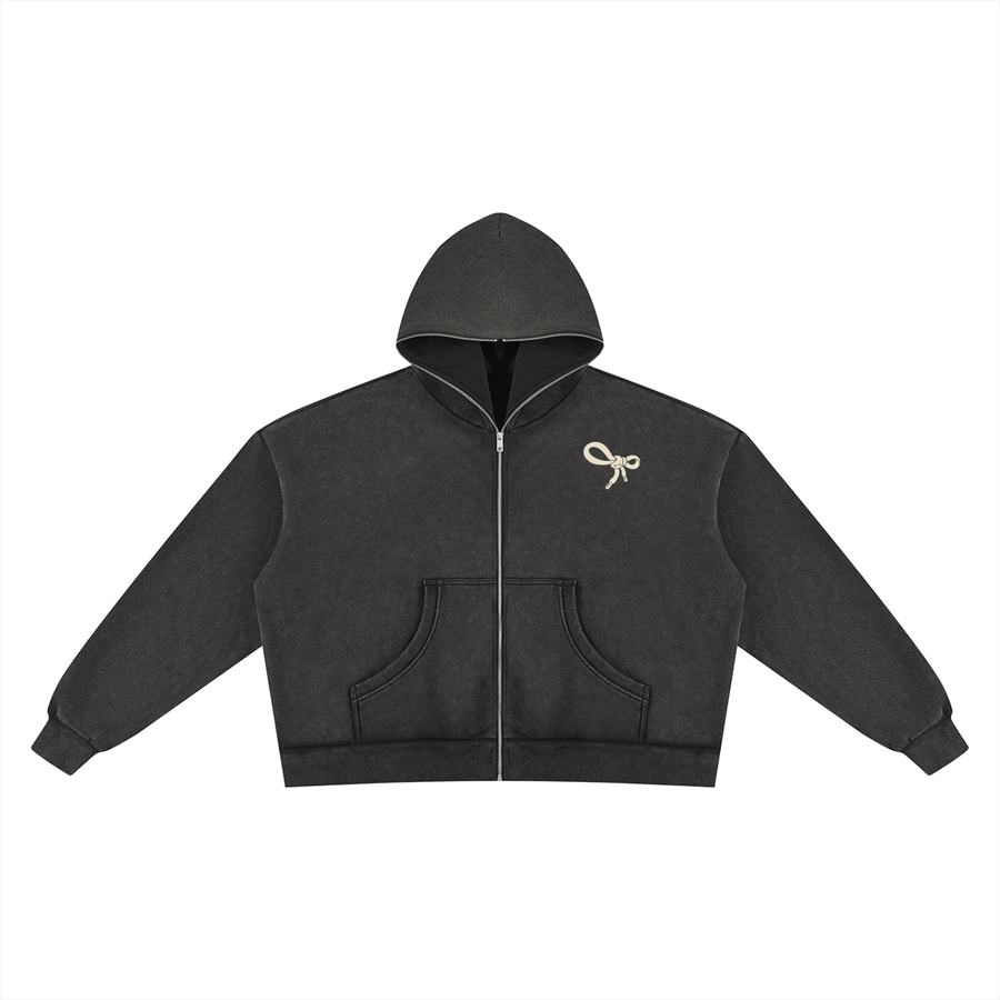 NUNS „OUT OF OFFICE“ HOODIE – UNISEX VINTAGE-WASH-FLEECE